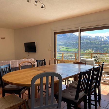 Gite Confort 15 Couchages, Vue Panoramique Montagne Hautes Alpes, Terrasses Embrun Kültér fotó